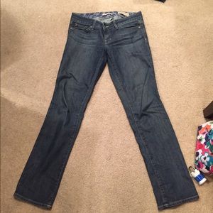 Gap Low Rise Straight Leg Jeans
