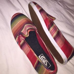 Vans Colorful Slip Ons