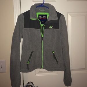 Hollister Zip up fleece collared jacket