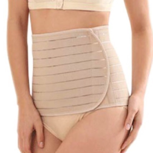 Beige breathable belly shaper/ corset - Picture 2 of 4