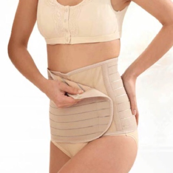 Beige breathable belly shaper/ corset - Picture 3 of 4