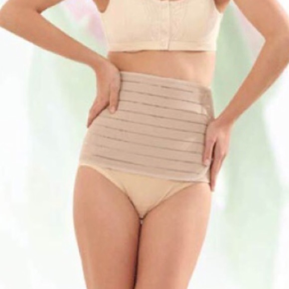Beige breathable belly shaper/ corset - Picture 4 of 4