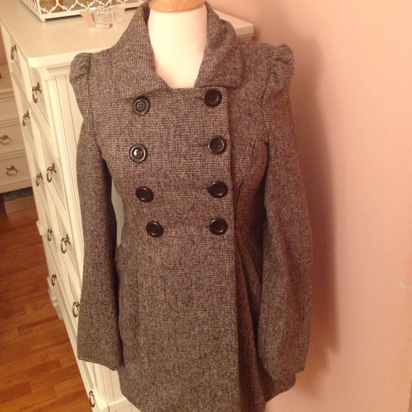 Tweed Pea Coat (Junior/Miss)