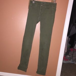 Olive Green Arizona Jeans