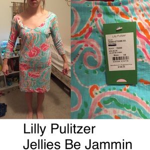 Lilly Pulitzer jellies be Jammin Cassie dress
