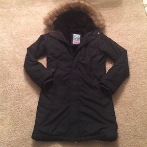 tna black parka