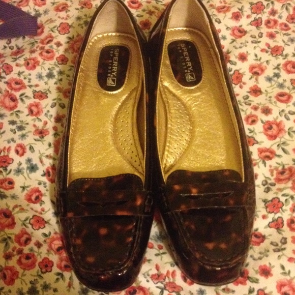 Sperry Shoes - Leopard print flats