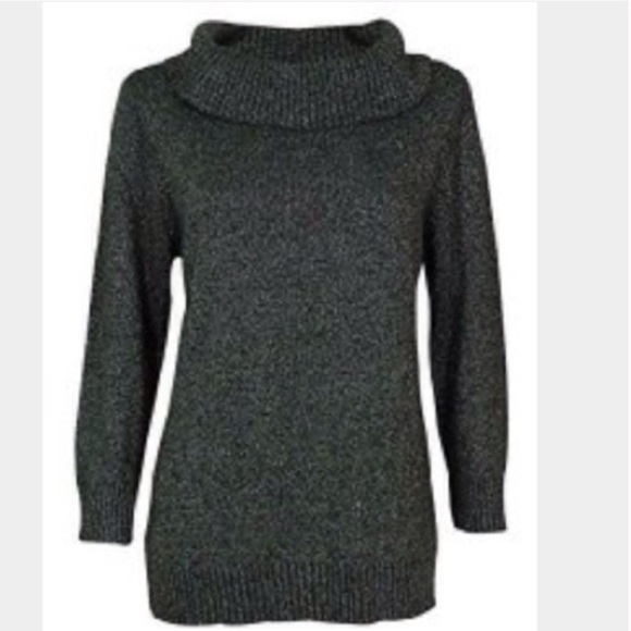 Charter club plus size cowl neck sweater