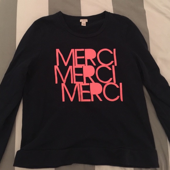 J. Crew Merci Sweatshirt
