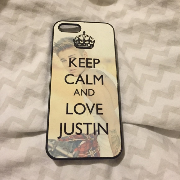 iPhone 5/5s Justin Bieber cellphone case - Picture 1 of 2