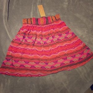 Multi colored skirt
