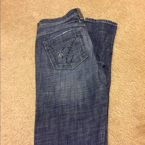 Bebe skinny Jeans with embellishment