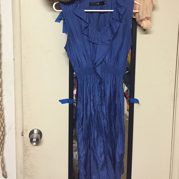 Light navy blue formal dress - Picture 1 of 3