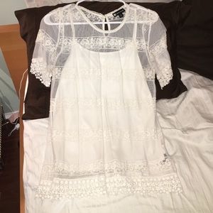 💋lots of compliments💋 Lace shirt with camisole