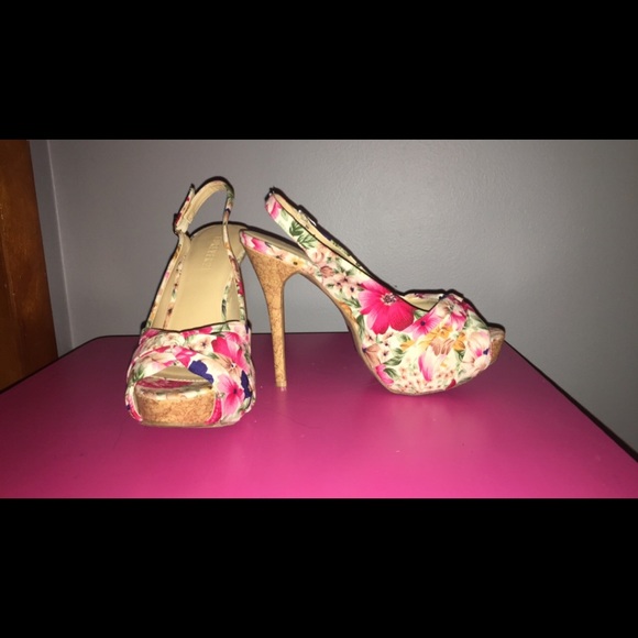 High heel shoes