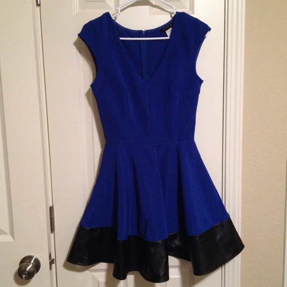 B. Darlin Dresses & Skirts - B Darlin rockin royal blue fit and flare dress