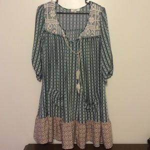Umgee Dress W/ Pockets