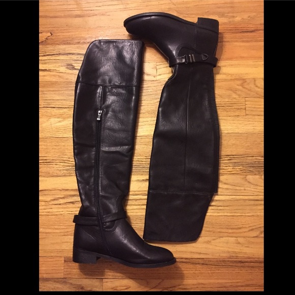 Black Over The Knee Boots