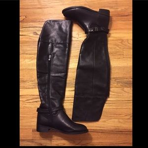 Black Over The Knee Boots