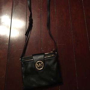 Black cross body bag