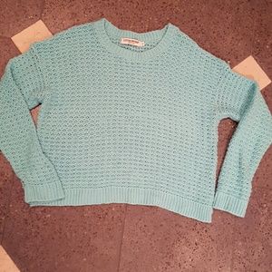 Teal sweater