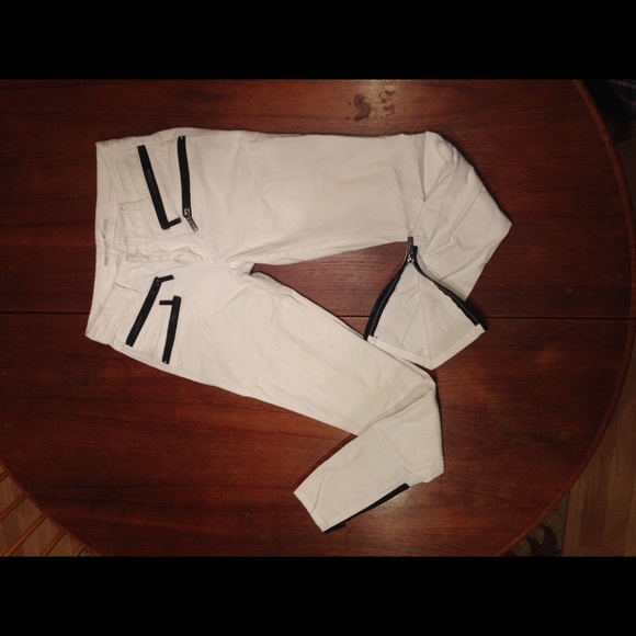 White Michael Kors skinny jeans