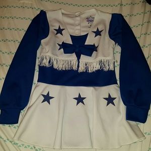 Childrens dallas cowboys cheerleader outfit