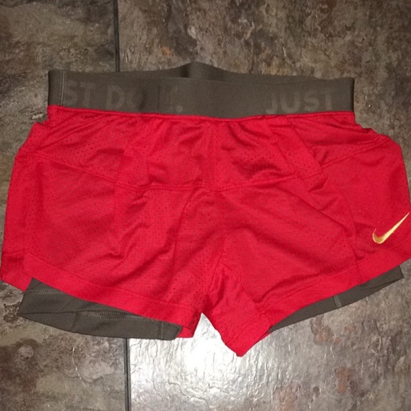 NIKE dri-fit spandex/mesh shorts