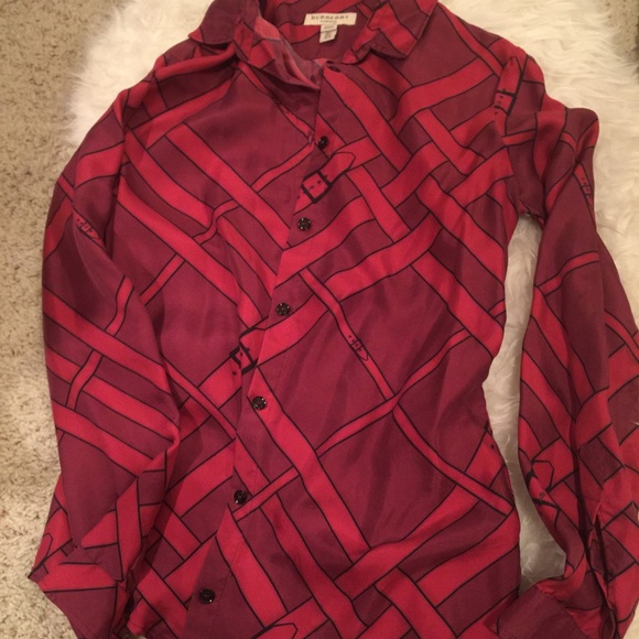 Burberry silk blouse