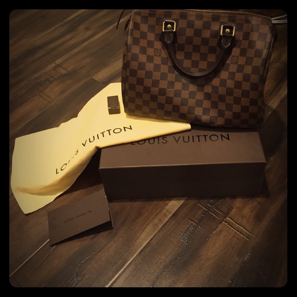 Luis Vuitton Speedy 30 Damier