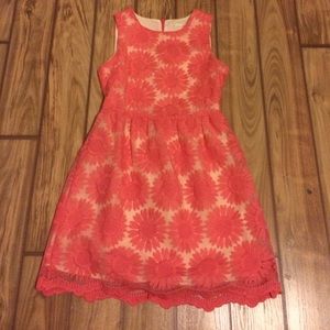 Ellison pink, lace dress
