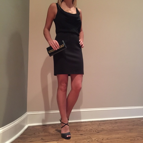 NWT BLACK AQUA DRESS
