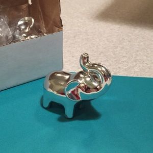 60 NEW Elephant Resin Place Card Holders