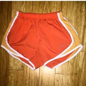 Orange Nike Shorts