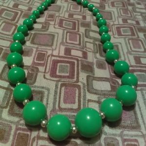 Green necklace