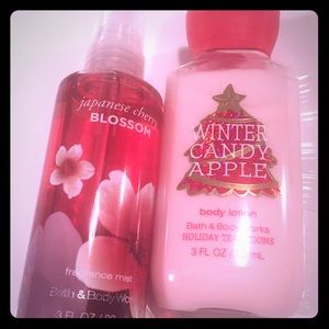 🌲Bath & Body Works Body spray and lotion