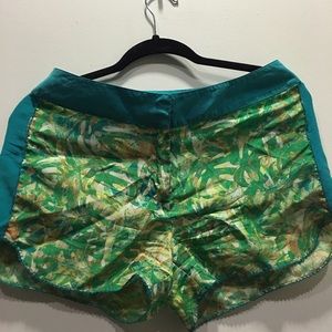 100% silk shorts