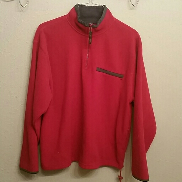 Old Navy Red fleece jacket