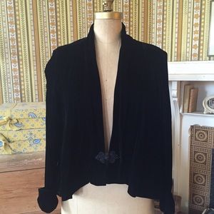 Black Velvet Jacket