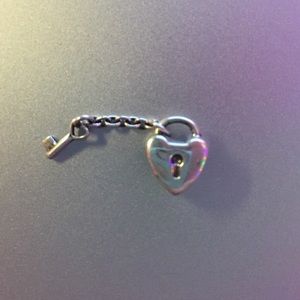 Key to my heart charm from Pandora