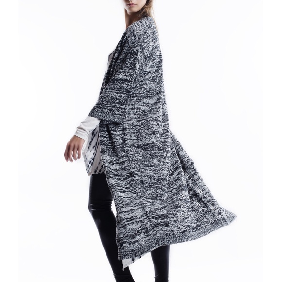 "Farewell" Long Kimono Cardigan - Picture 3 of 4