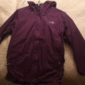 Northface rain shell
