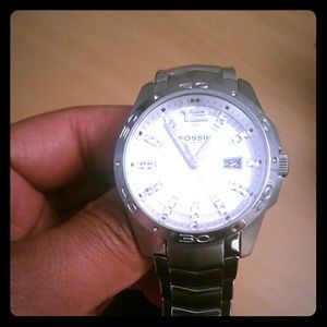 Mens Midsized linked  Fossil