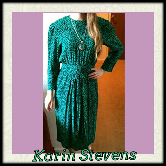 Vintage Dresses & Skirts - 💼 90s Karin Stevens Dress