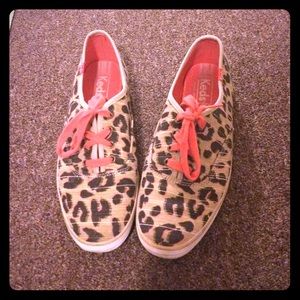 Keds leopard print shoes