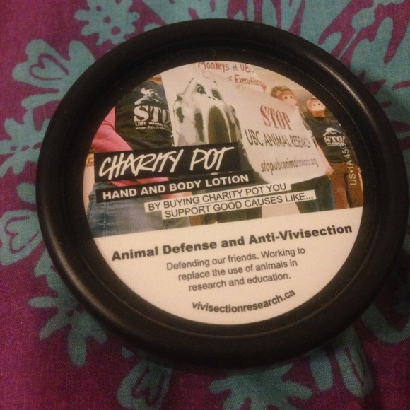 LUSH charity pot hand and body lotion