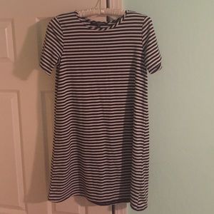 Striped Shift-Dress