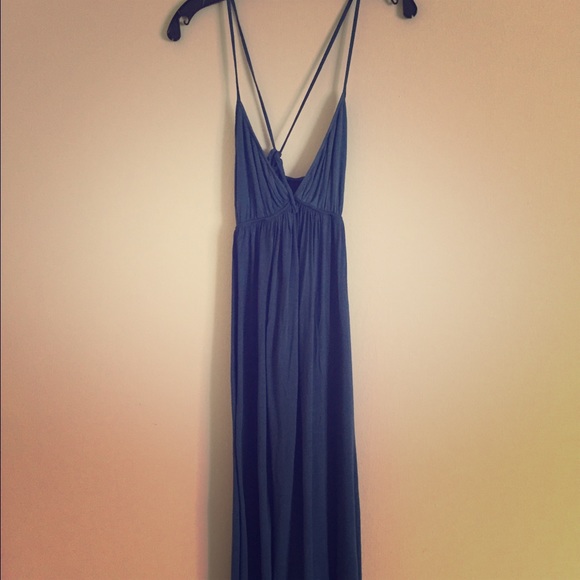 Michael Stars Dresses & Skirts - long Michael Stars blue maxi dress size 2