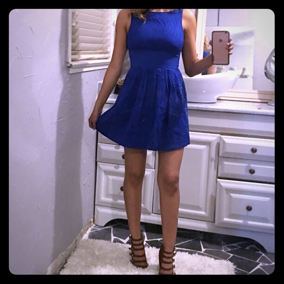 Fit and flare formal dress
