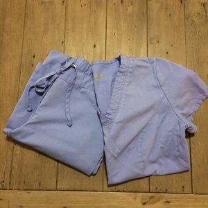 💉 Grey's Anatomy Light Blue Scrubs 💉